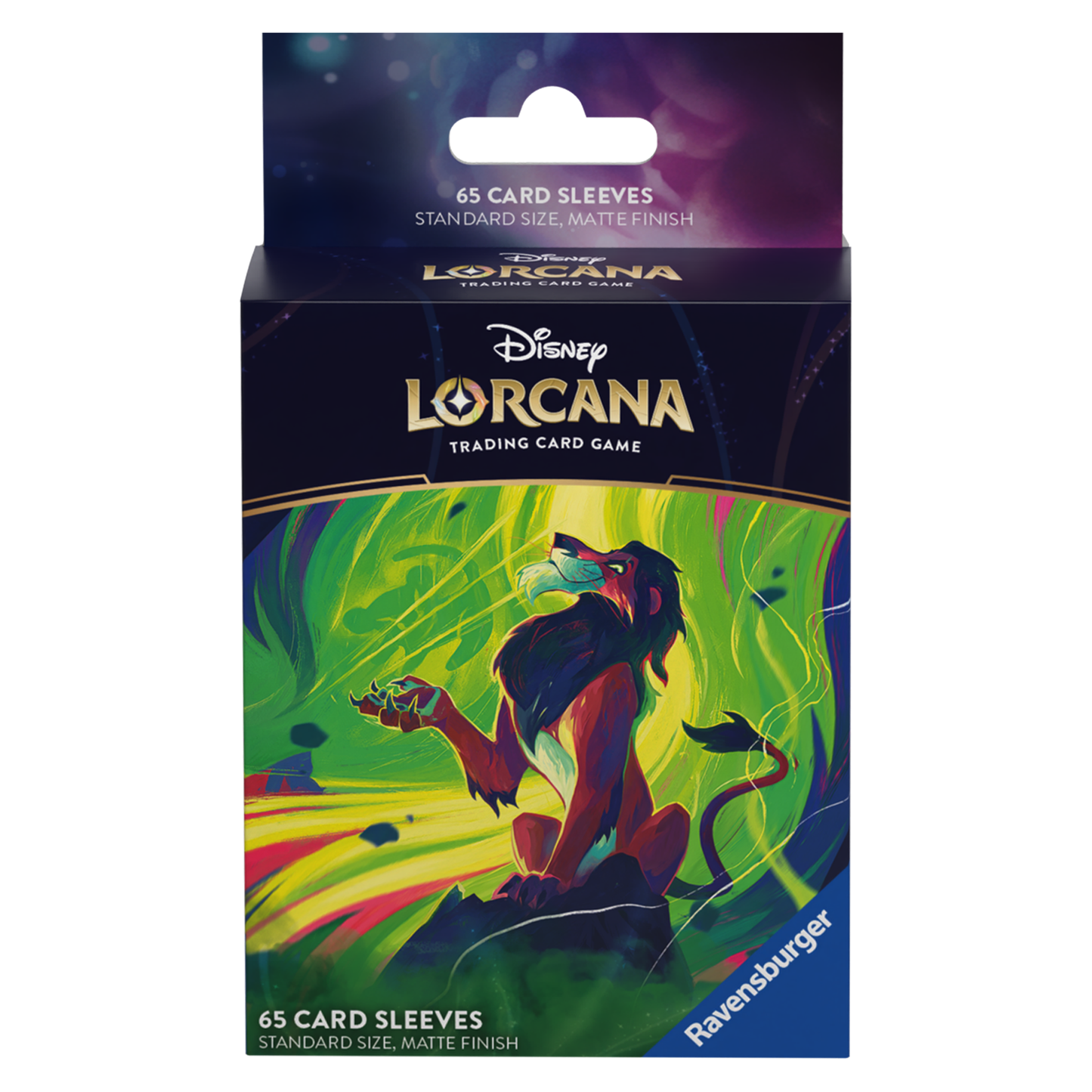 Disney Lorcana - Set 6 La Mer Azurite - Protège Cartes Scar