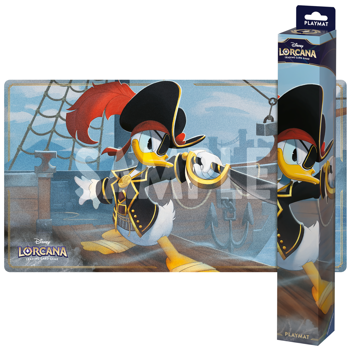 Disney Lorcana - Set 6 La Mer Azurite - Tapis De Jeu Donald (Playmat)