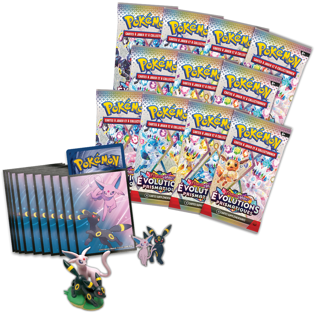 Pokémon - Coffret Collection Prémium Avec Figurine - EV 8.5 Evolutions Prismatiques