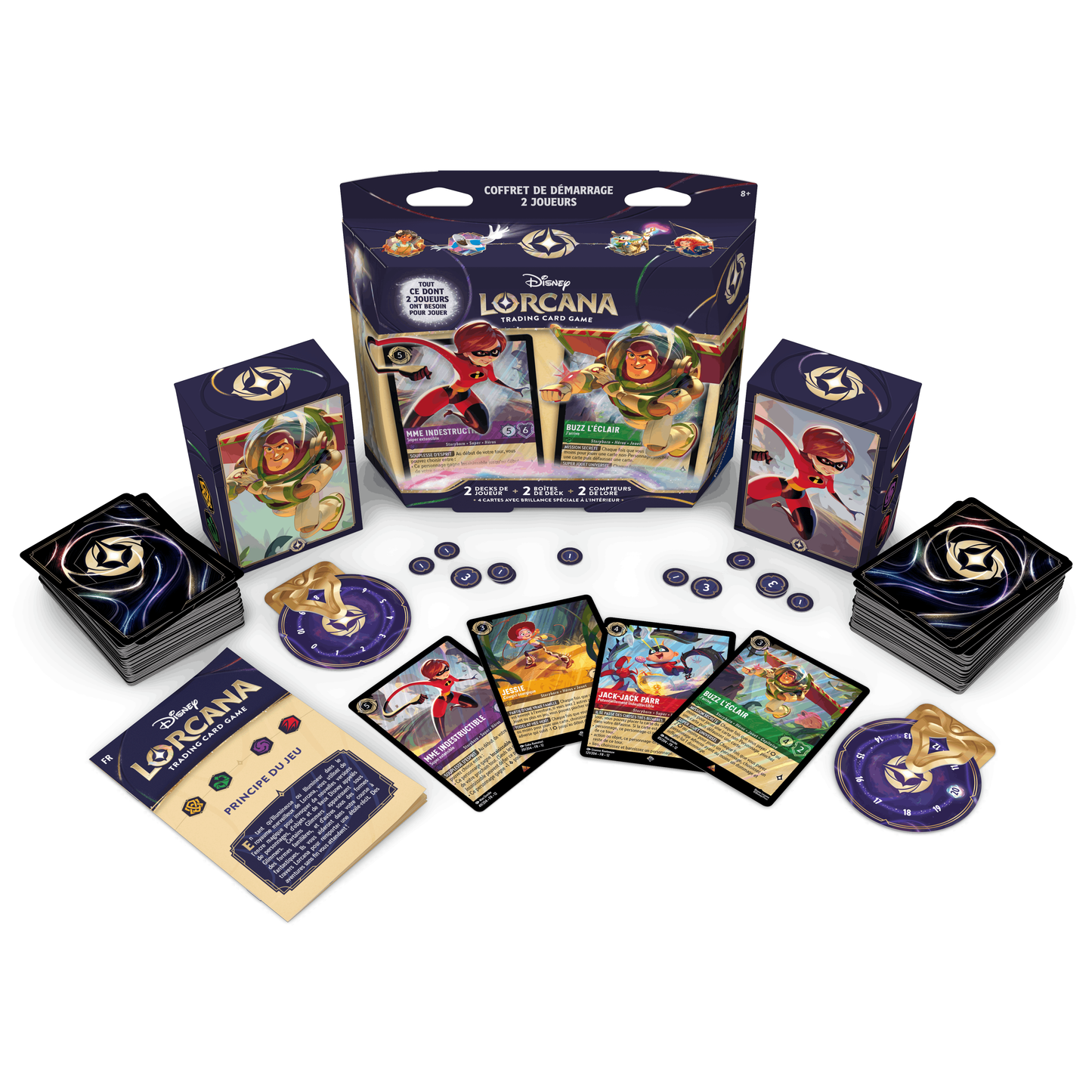 Disney Lorcana - Jouets versus Super-Héros - Decks préconstruit 2 joueurs
