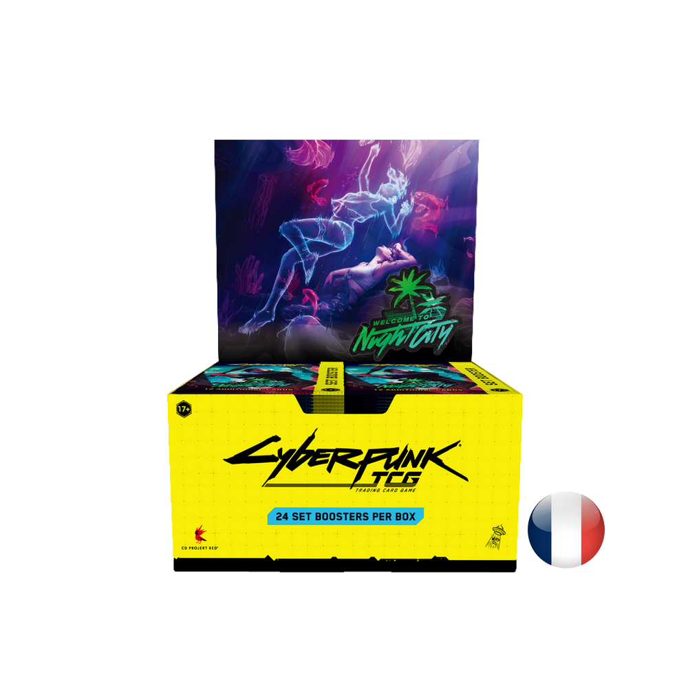 Cyberpunk TCG - Welcome To Night City - Display 24 Boosters FR