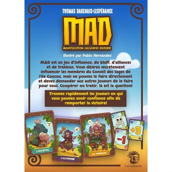 mad jeu de société
