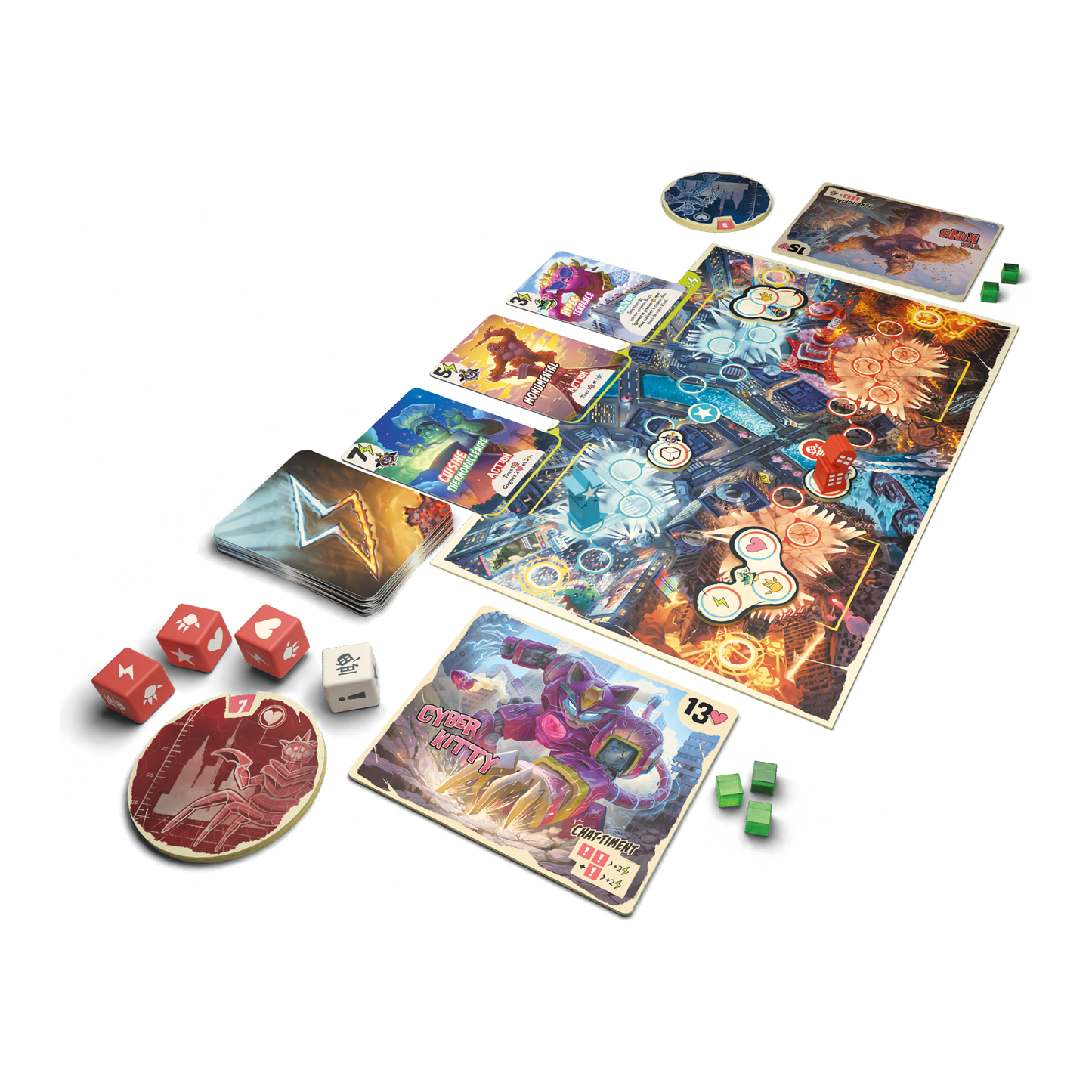 jeu de société king of Tokyo duel