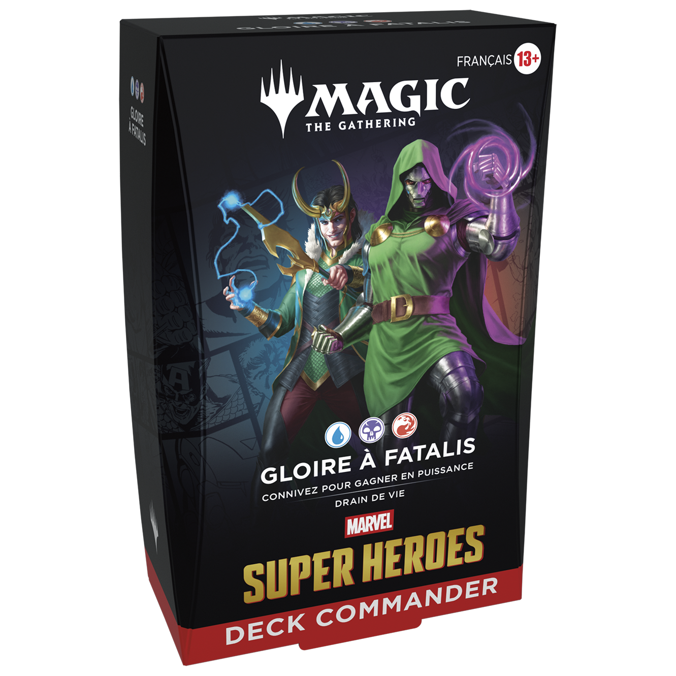mtg deck commander marvel