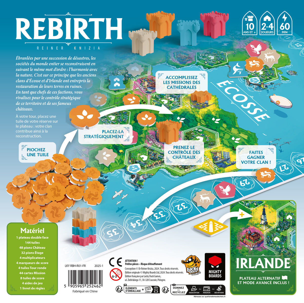 rebirth jeu de plateau