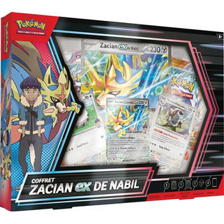 Pokémon : Coffret ex Mars Zacian-ex de Nabil