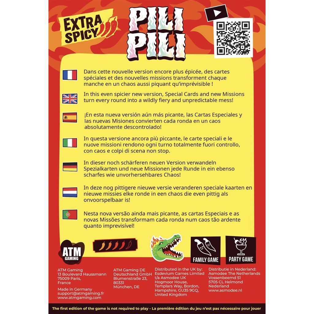 jeu de cartes pili pili 2