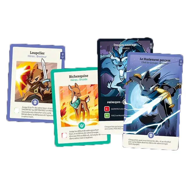 Here to Slay : Extension Bretteurs et Druides