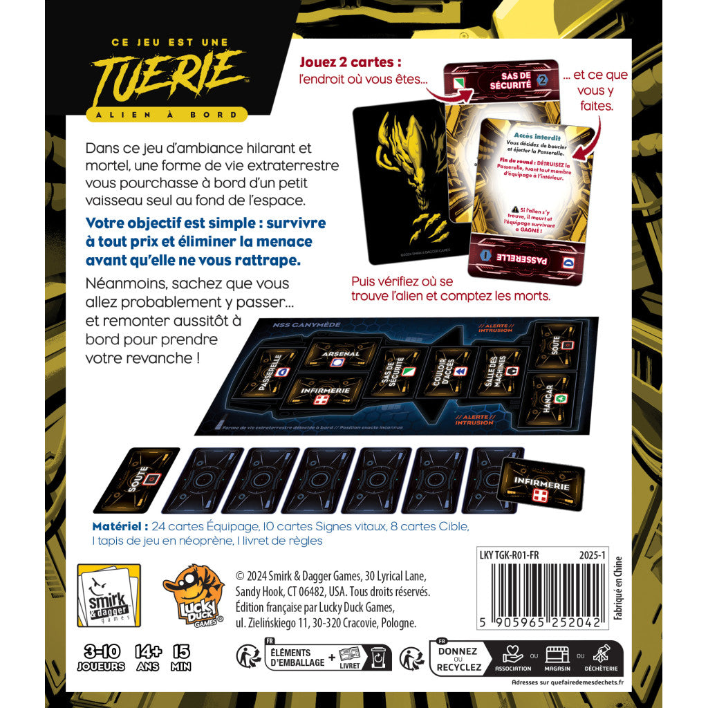 Ce jeu est une turie : Alien à bord
