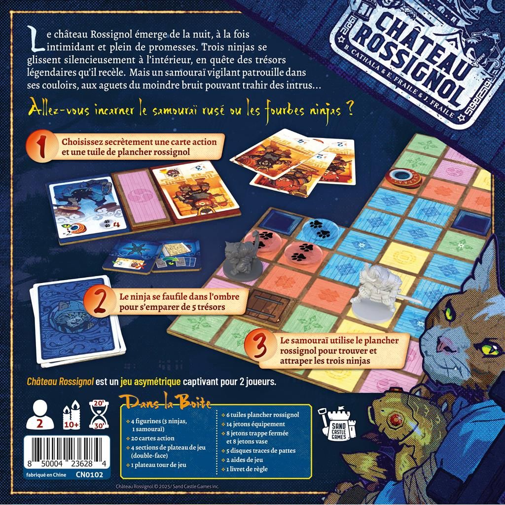 boite jeu chateau rossignol