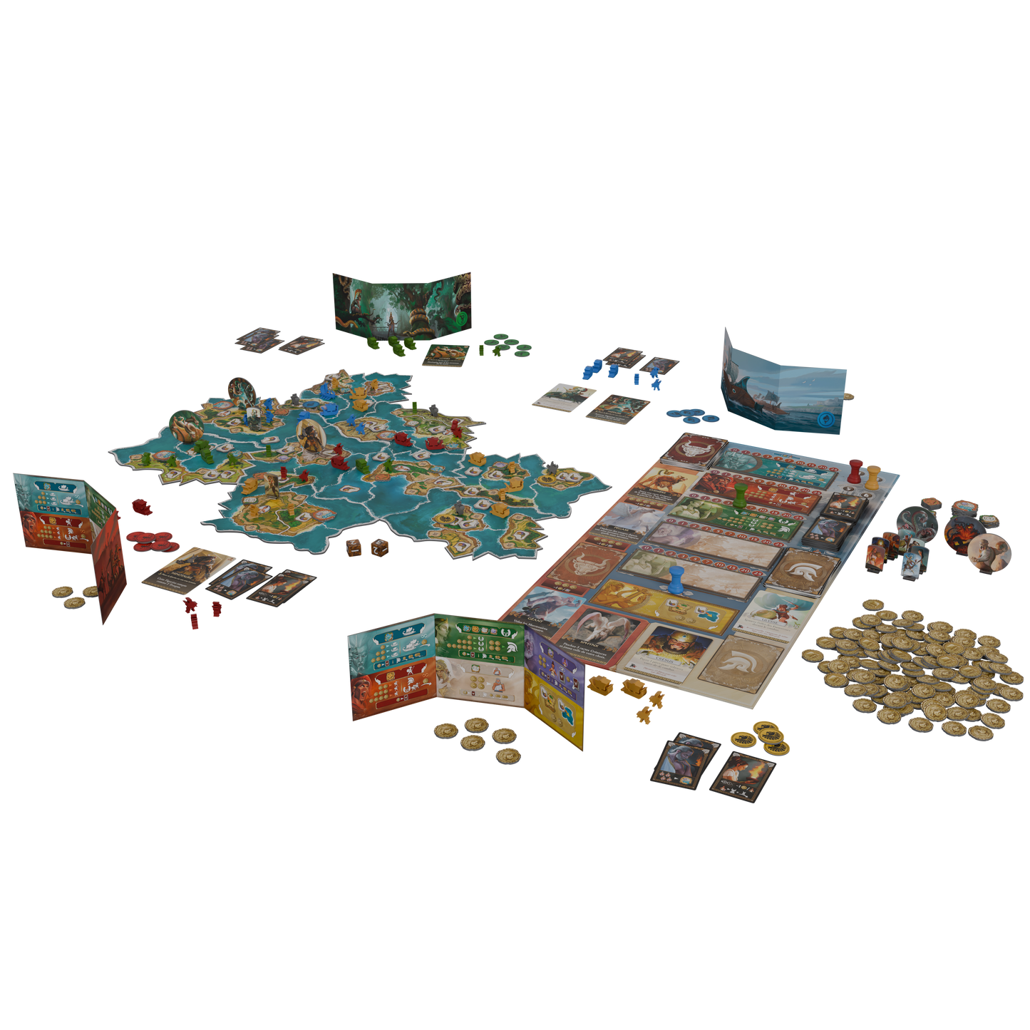 jeu cyclades contenu figurines