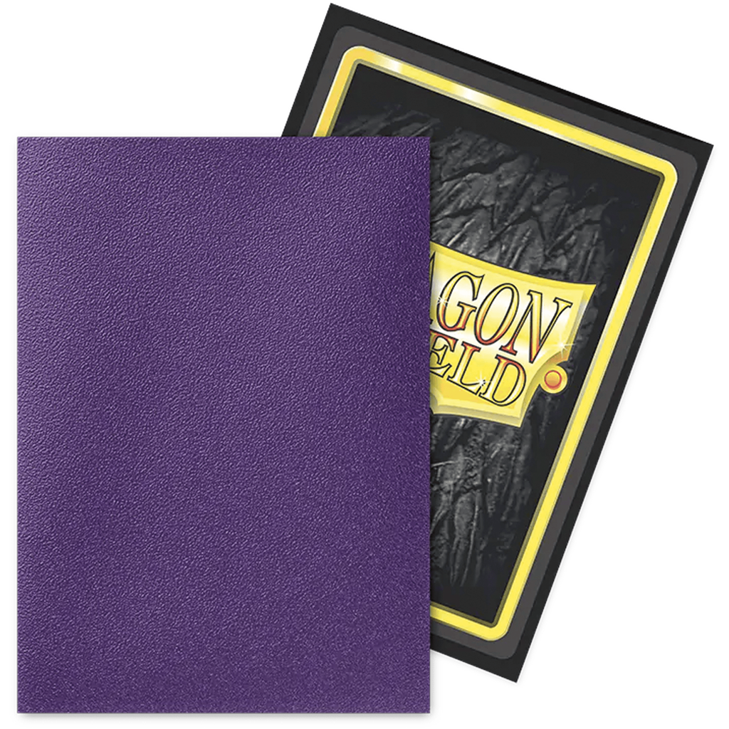 Sleeves Format Standard Dragon Shield - Dos Mat Violet (Soul) - Boîte de 50