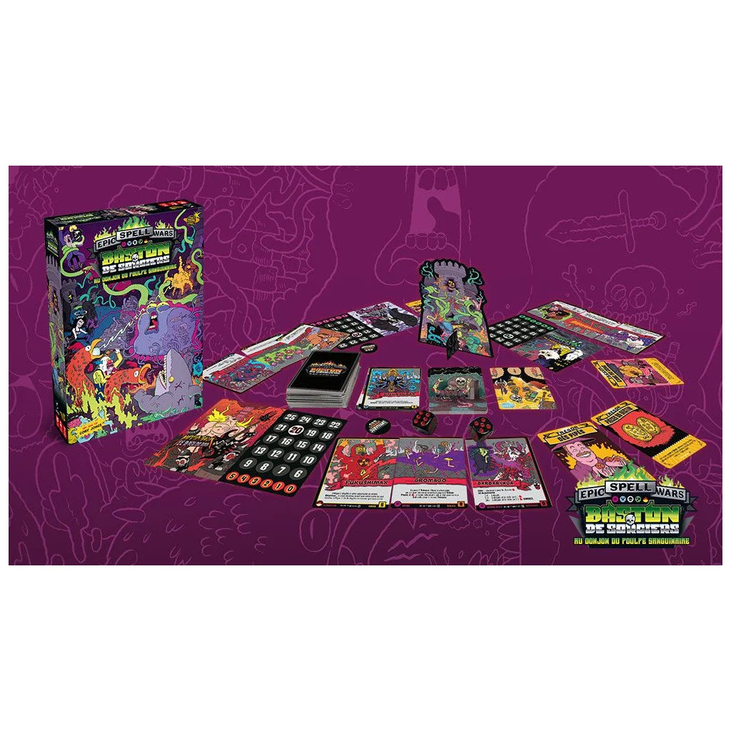 Epic Spell Wars : Baston de Sorciers au Donjon du Poulpe Sanguinaire