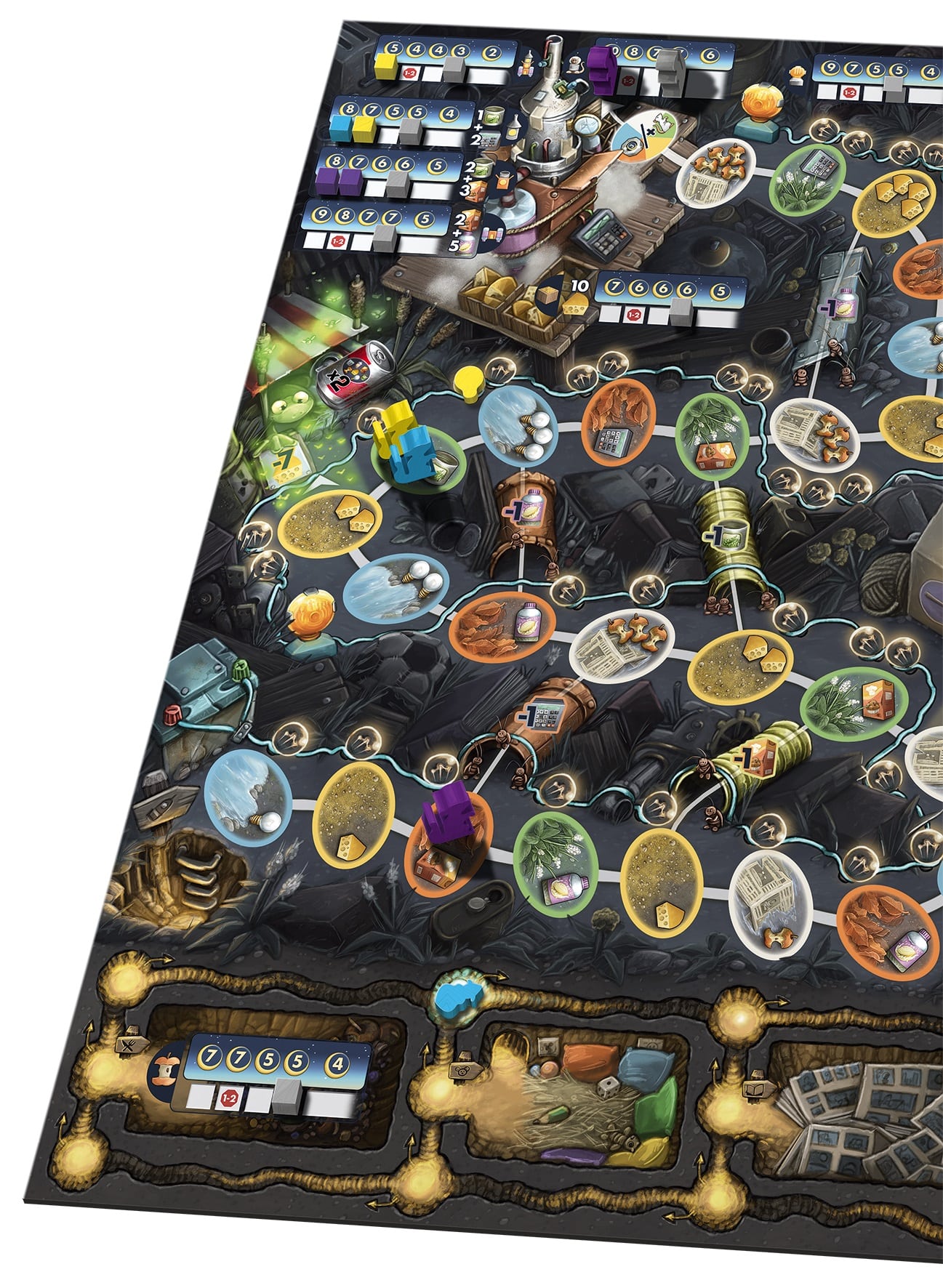 plateau jeu familial first rat