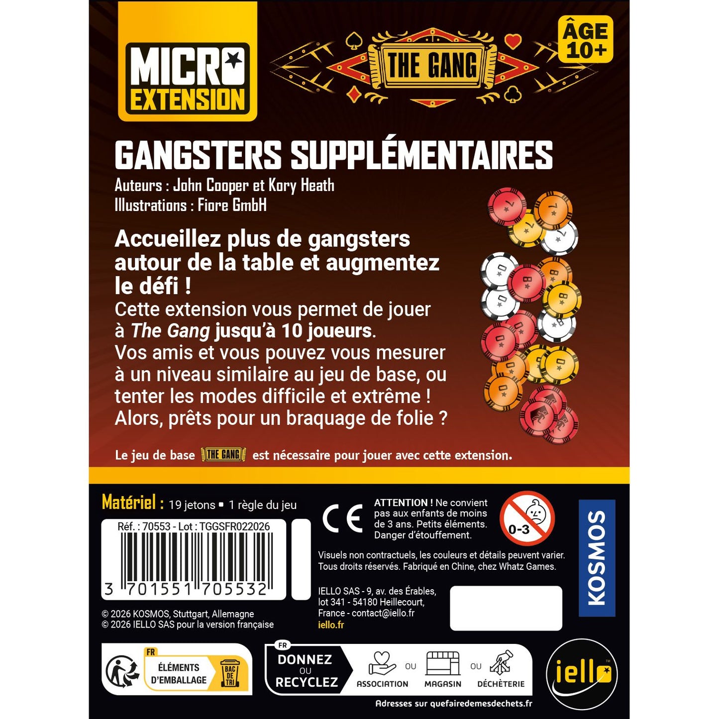 the gang gangsters supplémentaires