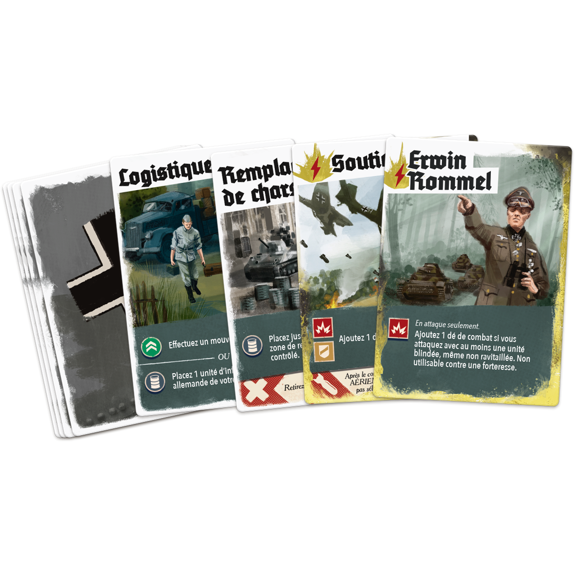 cartes jeu guerre eclair