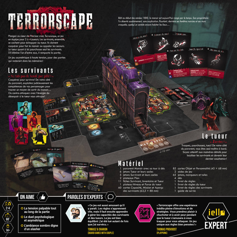 jeu de plateau terrorscape