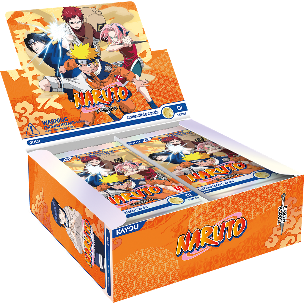 Kayou - Naruto - Earth Scroll - Display 20 Boosters