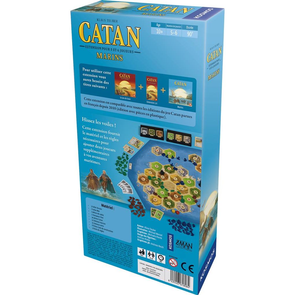 Catan : Extension Marins 5/6 joueurs