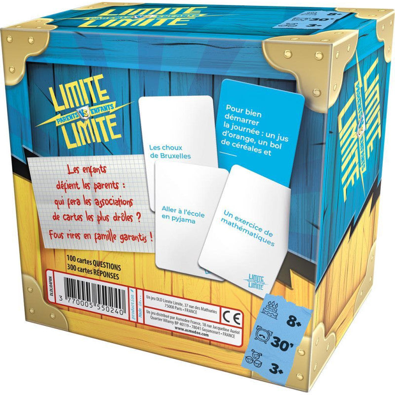 jeu de société limite limite parent vs enfant