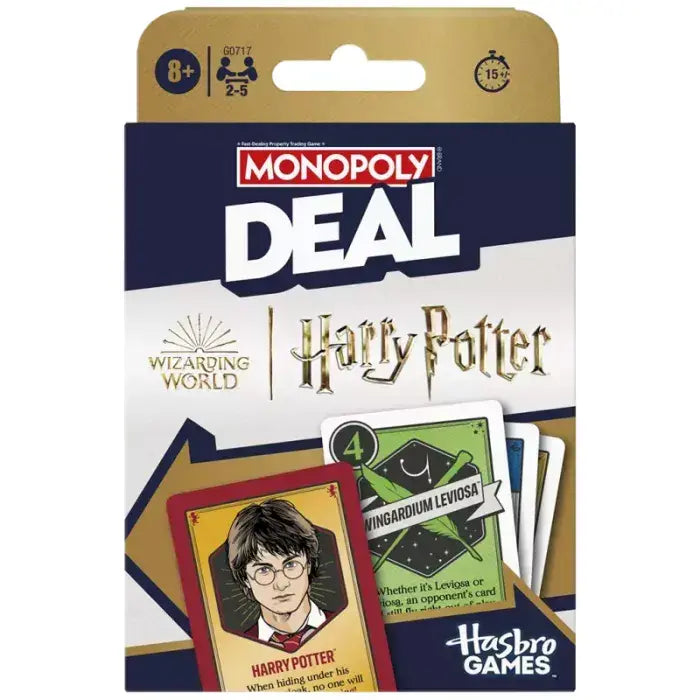 Monopoly Deal – Édition Harry Potter : rapide, magique et stratégique !
