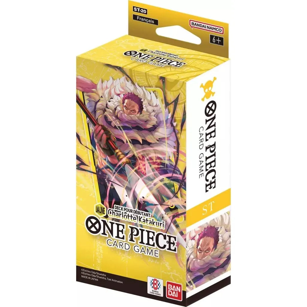 One Piece OP09 : DeckJaune de démarrage les nouveaux empereurs Monkey Carlotte Katakuri