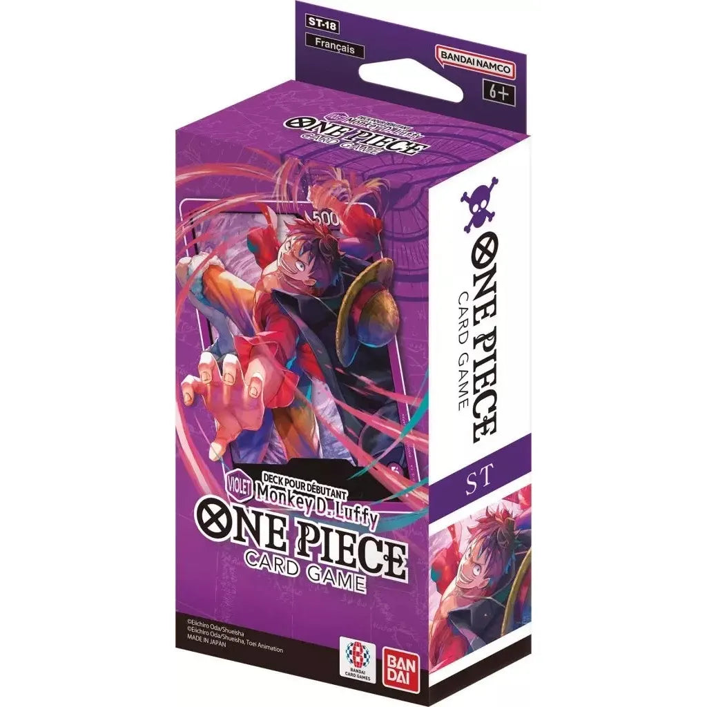 One Piece OP09 : Deck Violet de démarrage les nouveaux empereurs Monkey D.Luffy
