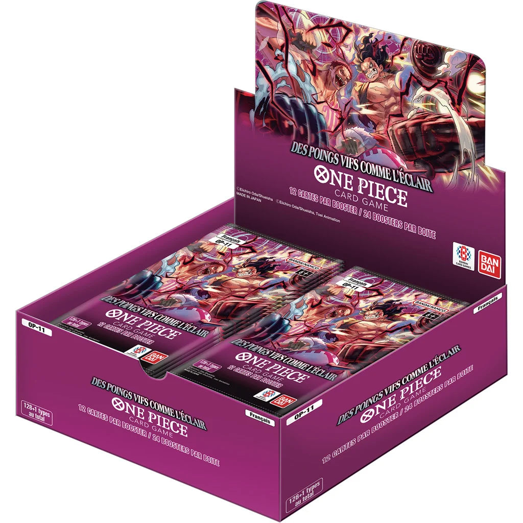 One Piece OP11 : Des poings Vifs comme l'Eclair Display