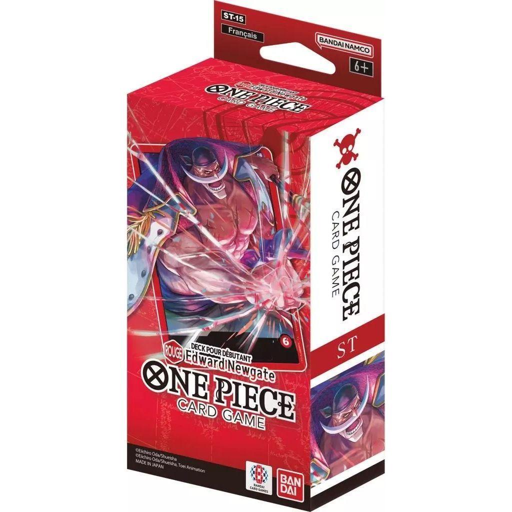 One Piece OP09 : Deck Rouge de démarrage les nouveaux empereurs Edward Newgate