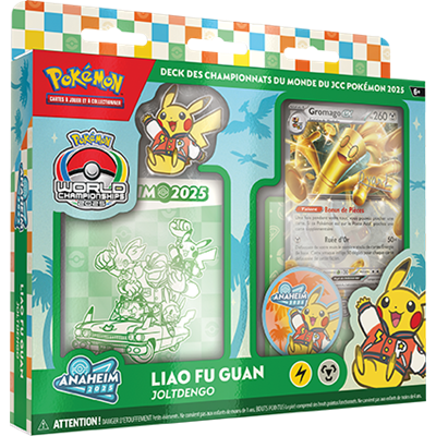 pokémon deck des championnats du monde 2025