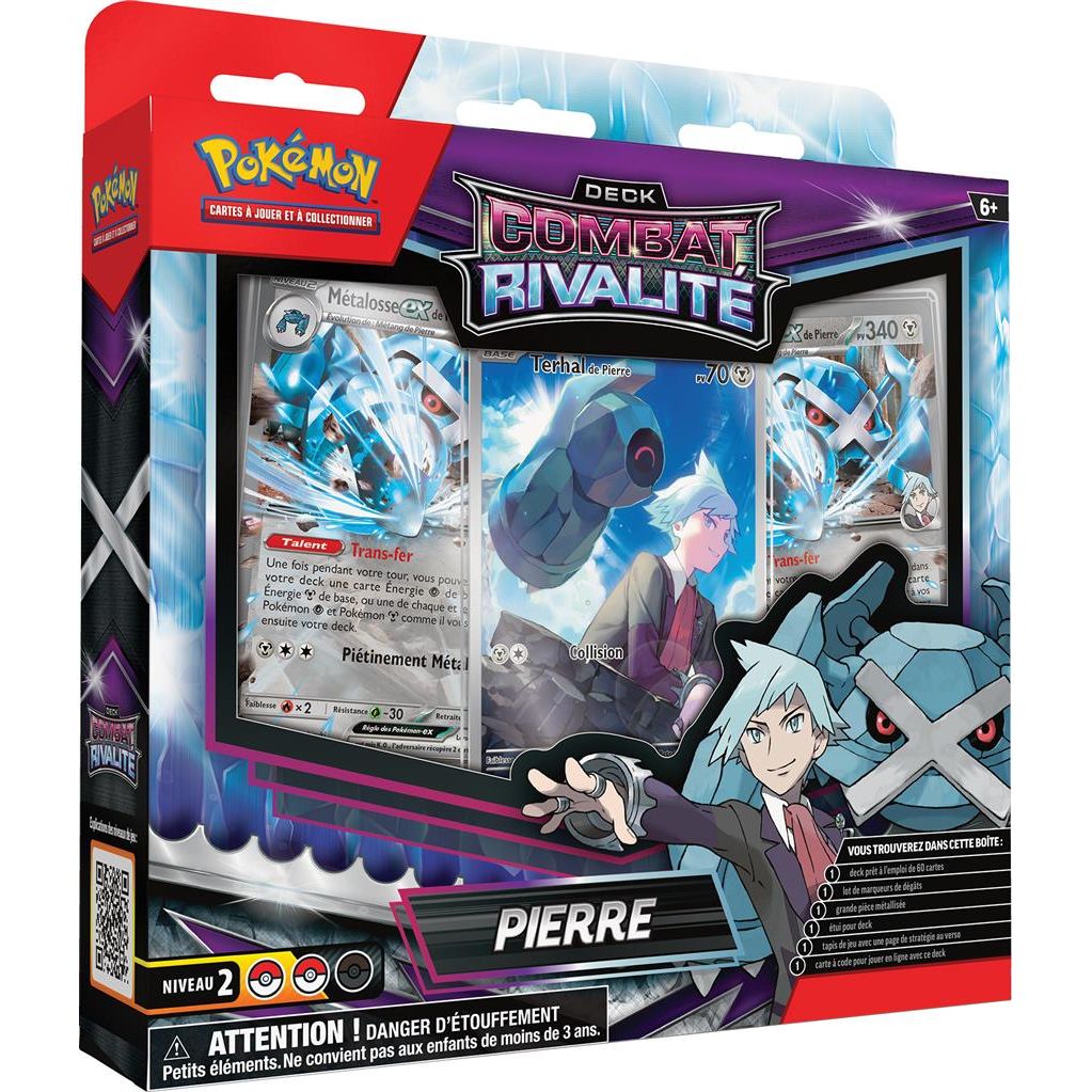 Pokémon : Deck Combat Rivalité – Rosemary/Pierre