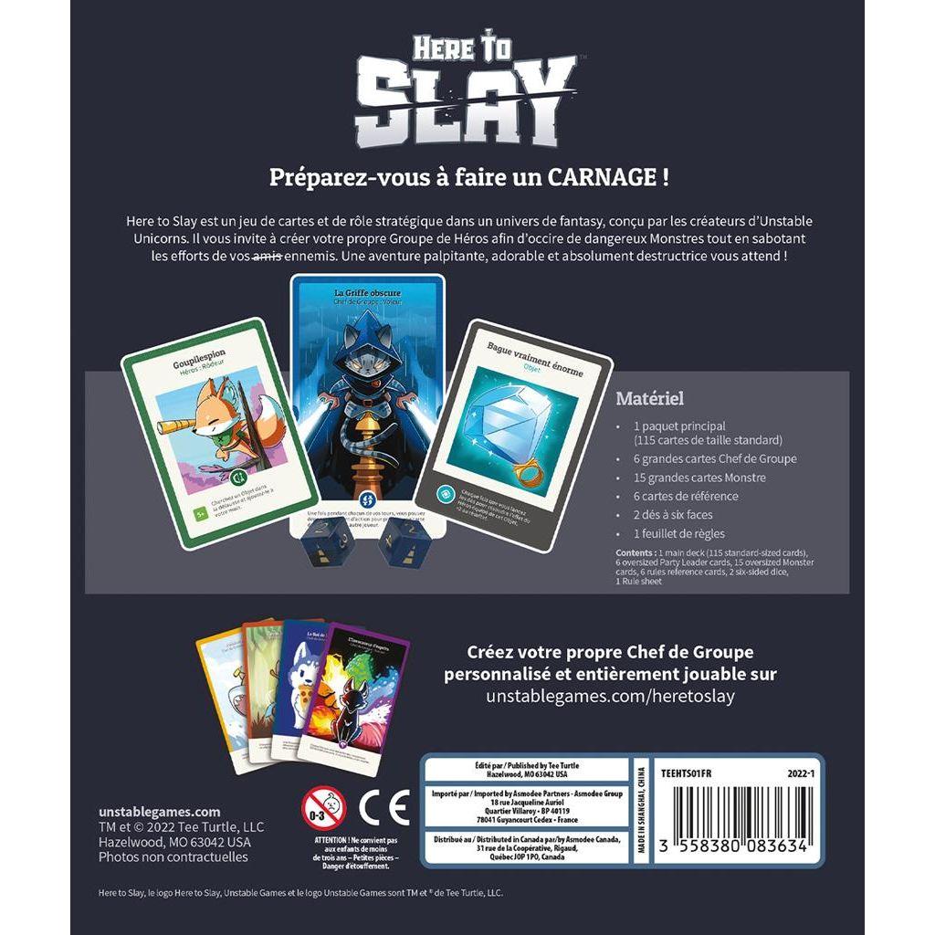 jeu de société Here to slay