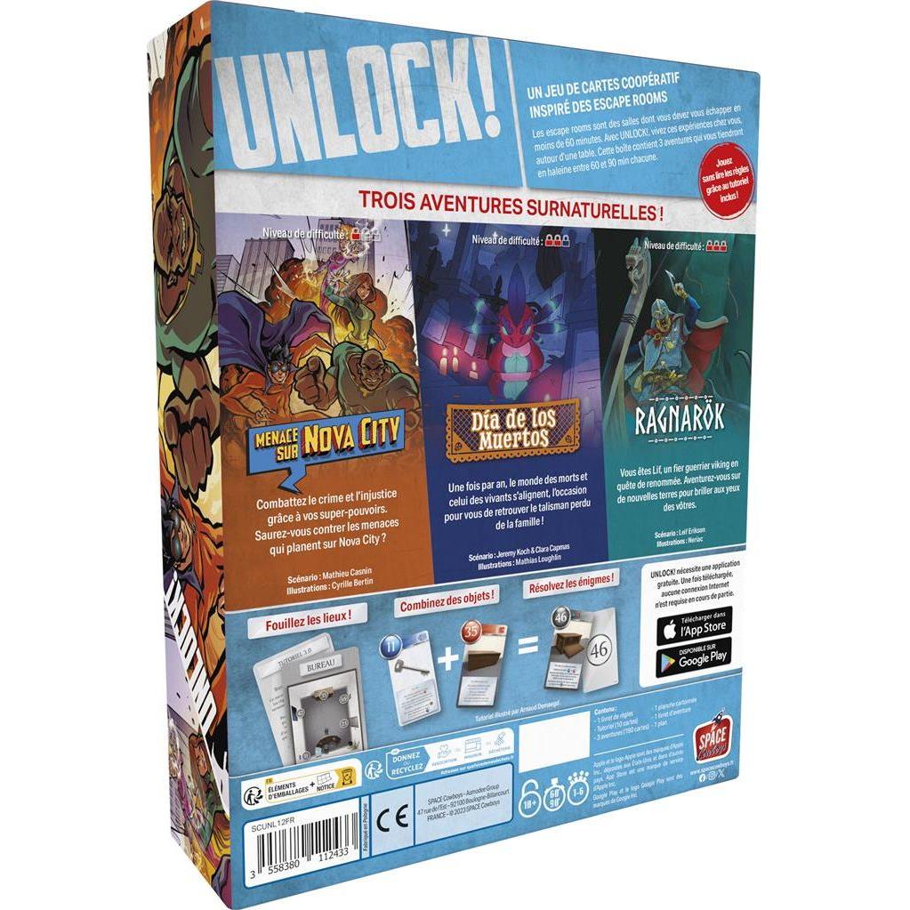 Unlock! Supernatural Adventures jeu d'enquete