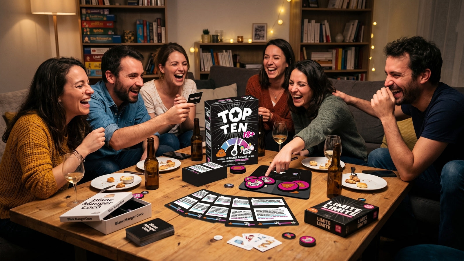 Top 15 des meilleurs jeux de société drôles pour adultes