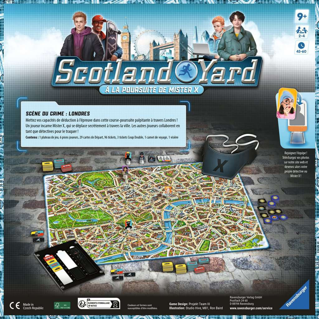 jeu de plateau scotland yard