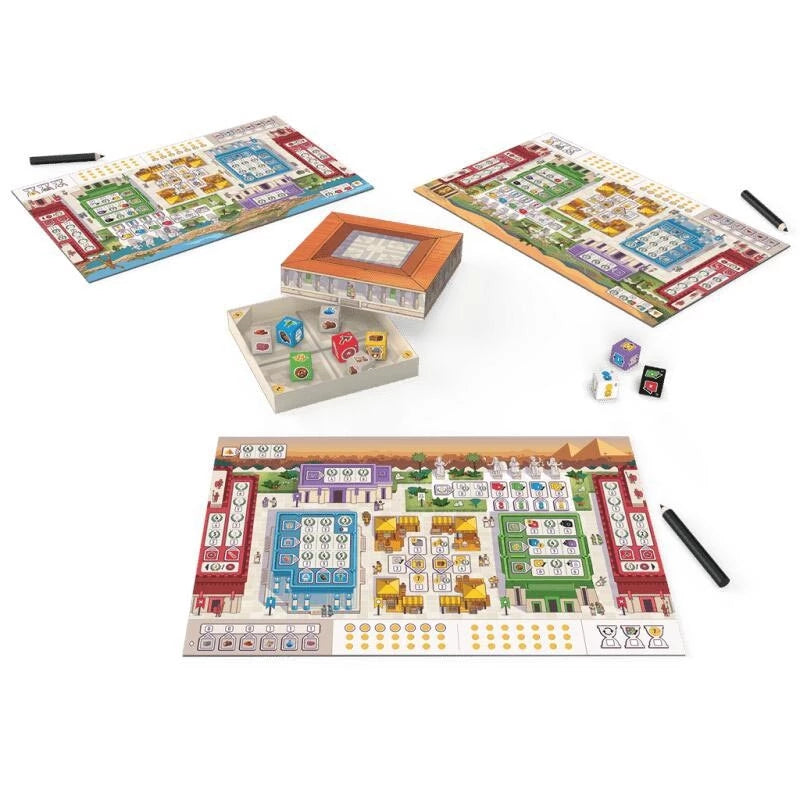 7 wonders dice matériel de jeu