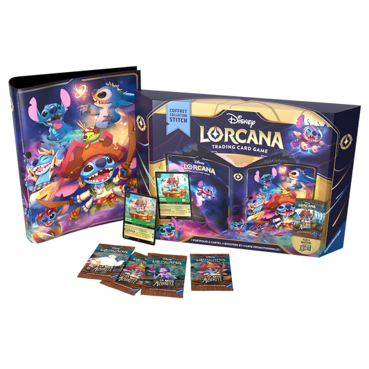 Disney Lorcana - Set 6 La Mer Azurite - Coffret Collector Stitch