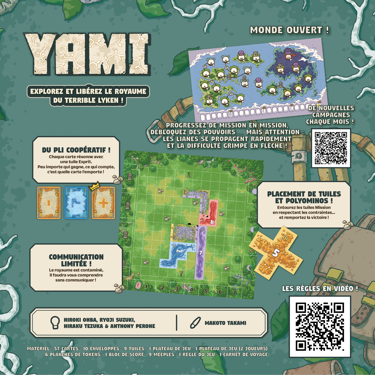 Yami jeu de plis coopératif
