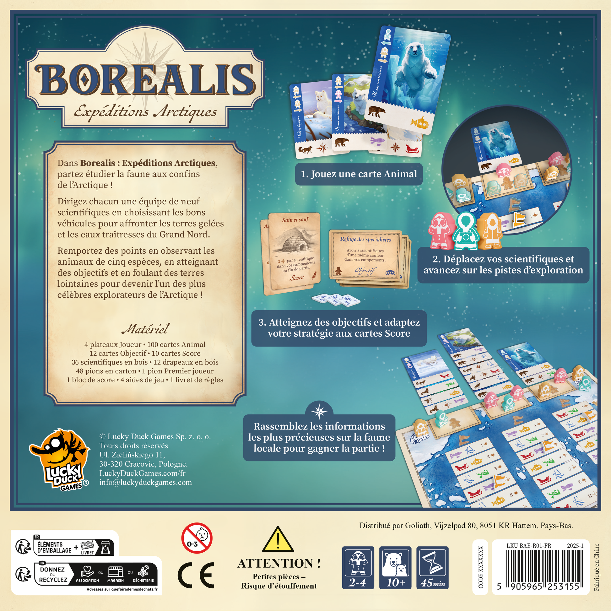 jeu initié borealis