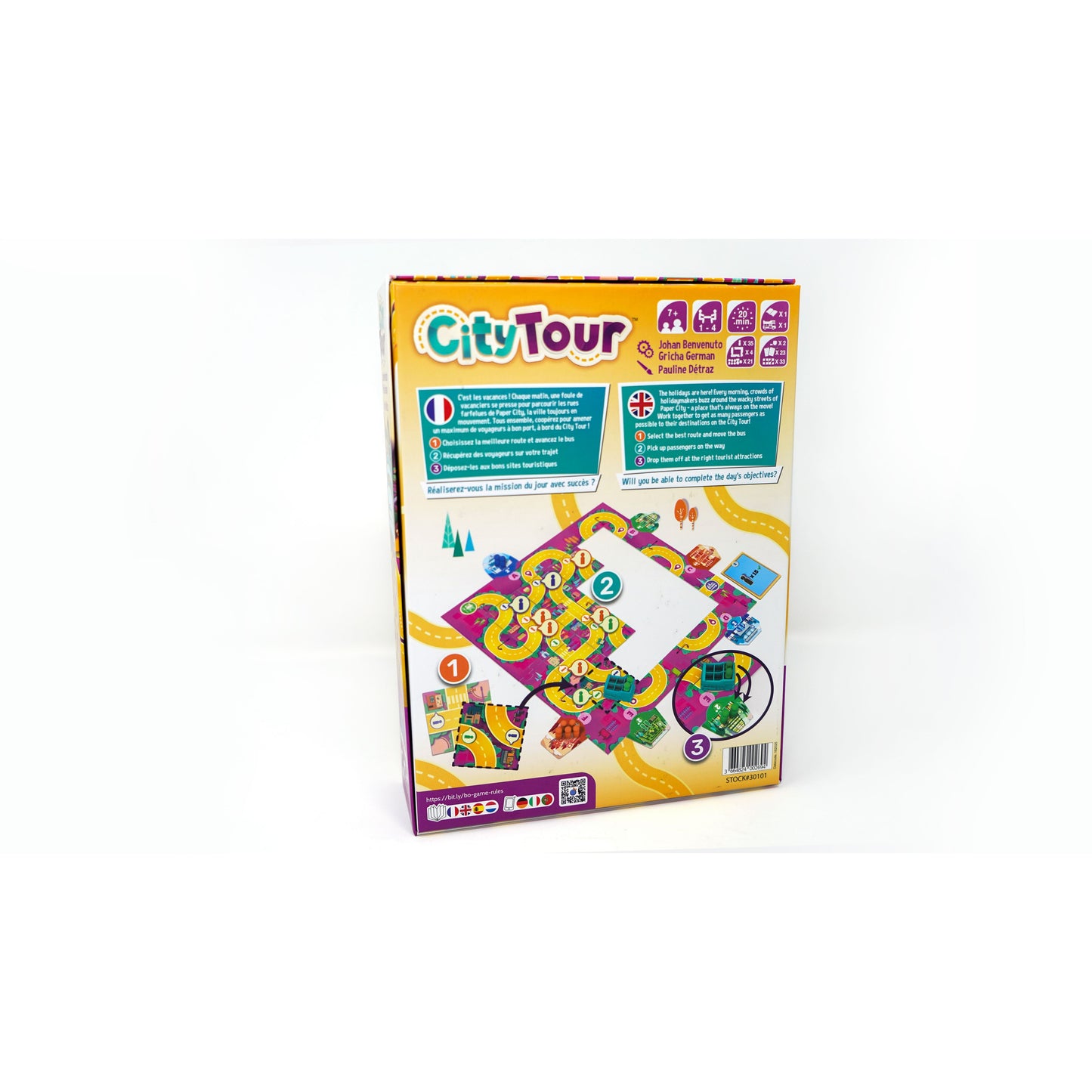 jeu coopératif city tour