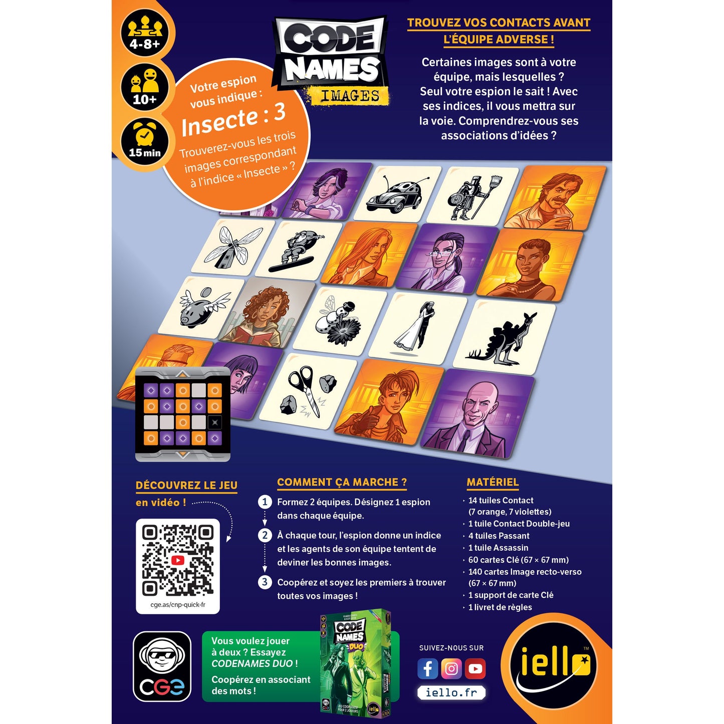 jeu de société codenames images