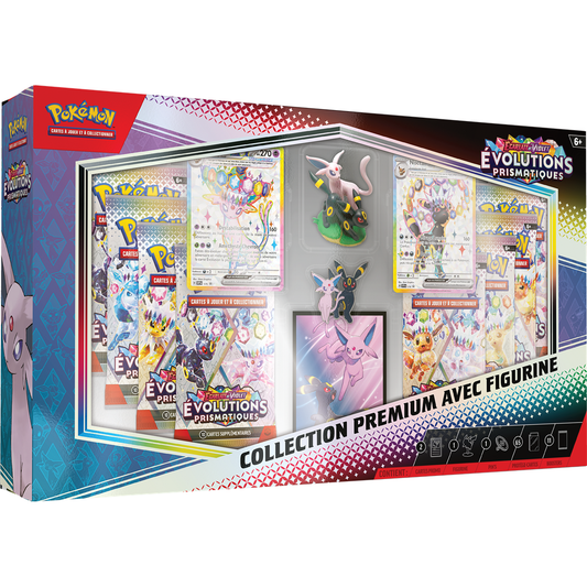 Pokémon - Coffret Collection Prémium  Avec Figurine - EV 8.5 Evolutions Prismatiques