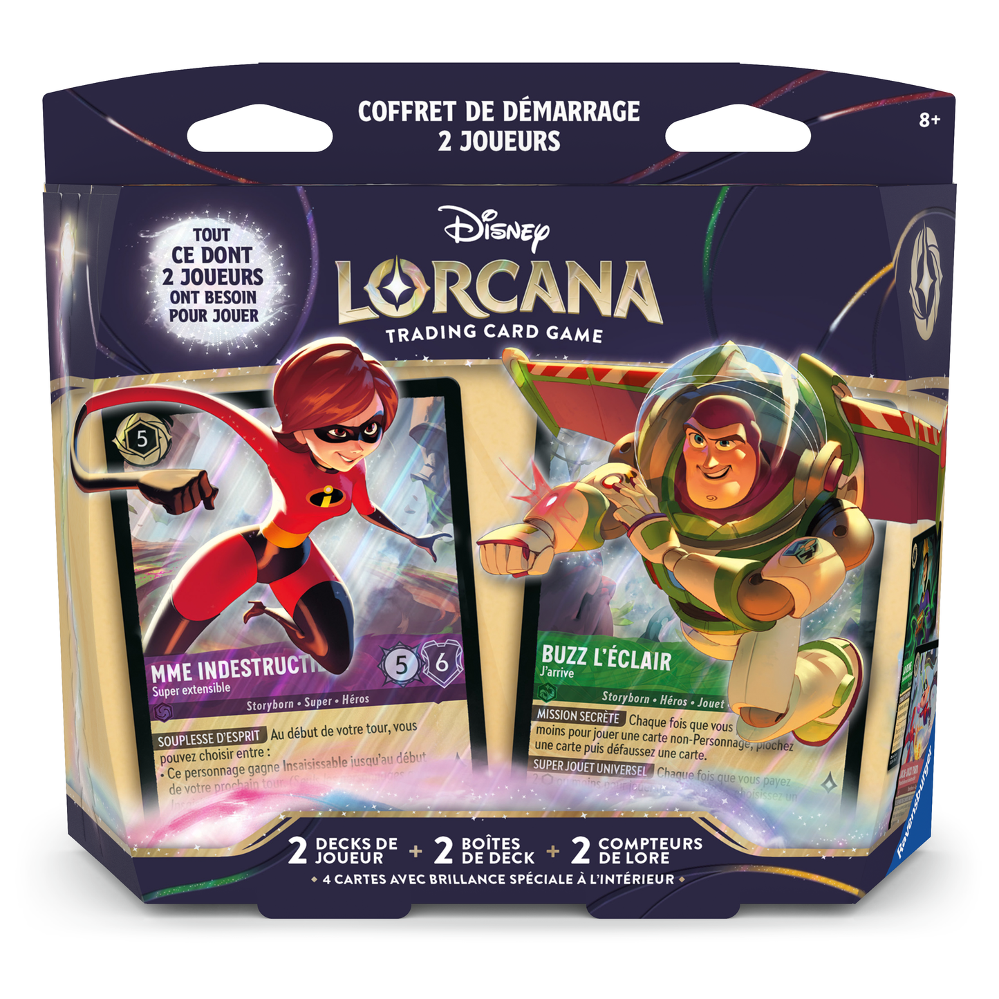 Disney Lorcana - Jouets versus Super-Héros - Decks préconstruit 2 joueurs