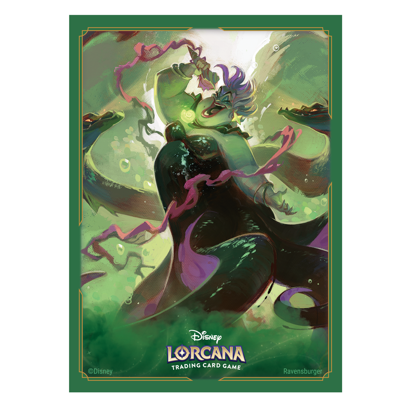 Disney Lorcana - Chapitre 7 l'Île d'Archazia - Sleeves Ursula