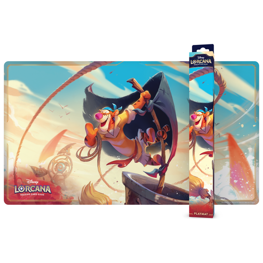 Disney Lorcana - Chapitre 7 - L'Île d'Archazia - Tapis de jeu Tigrou