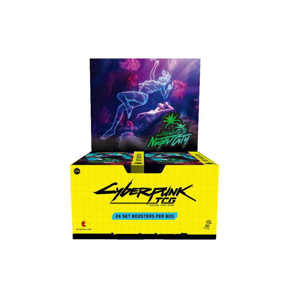 Cyberpunk TCG - Welcome To Night City - Display 24 Boosters EN