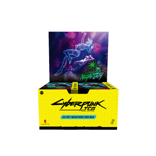 Cyberpunk TCG - Welcome To Night City - Display 24 Boosters EN