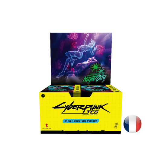 Cyberpunk TCG - Welcome To Night City - Display 24 Boosters FR