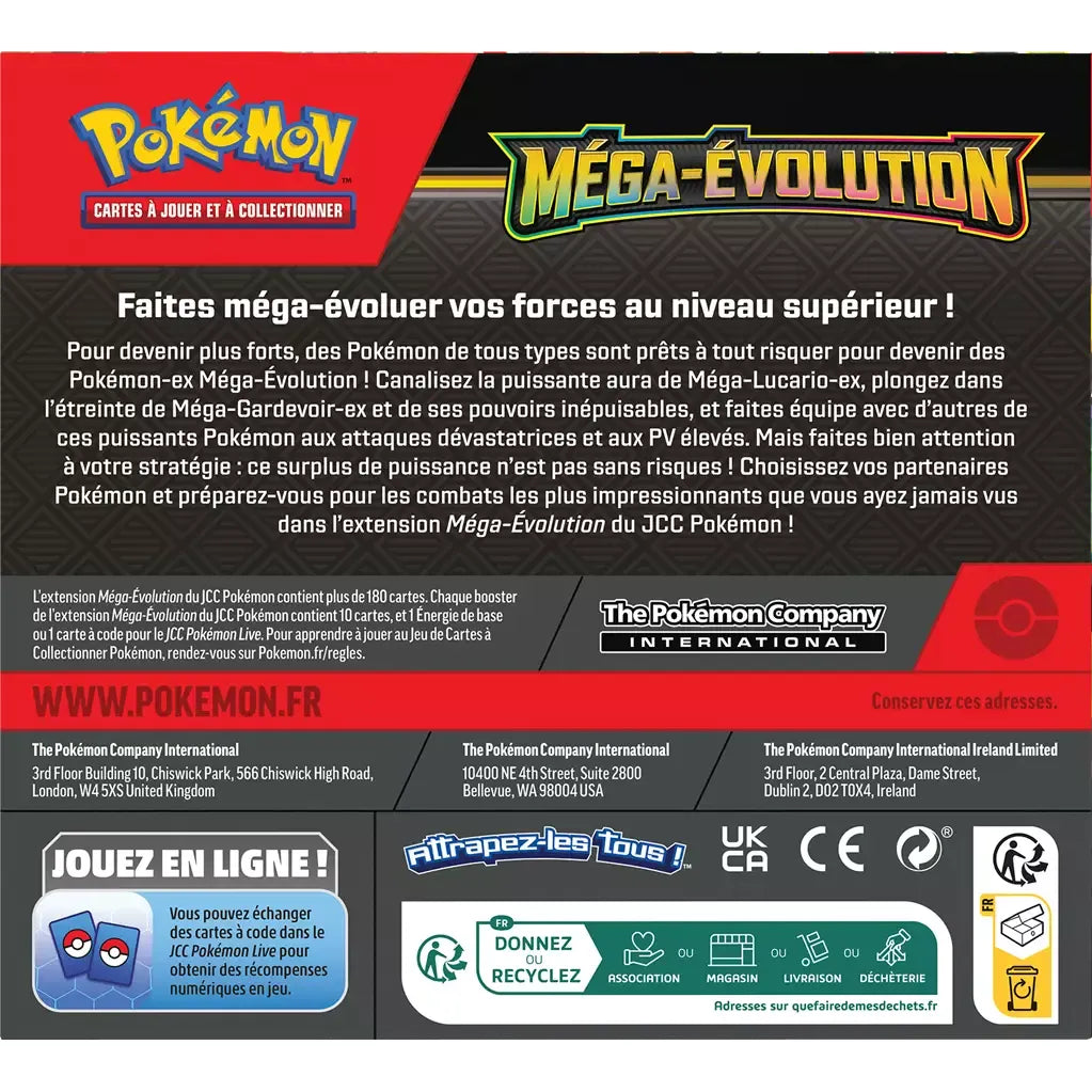 Pokémon - Display Scellé Mega Evolution Avec Carte Promo