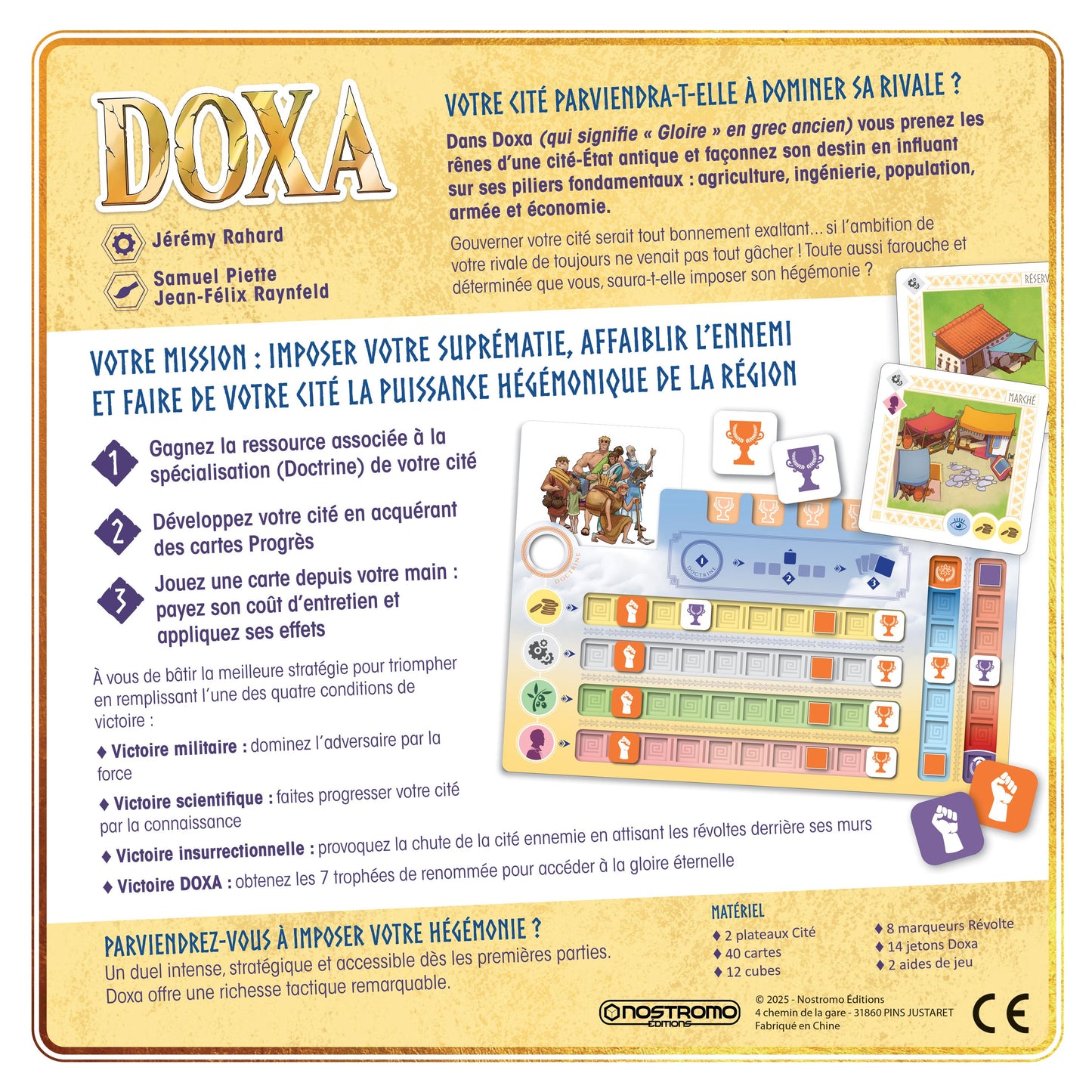 Jeu de société Doxa